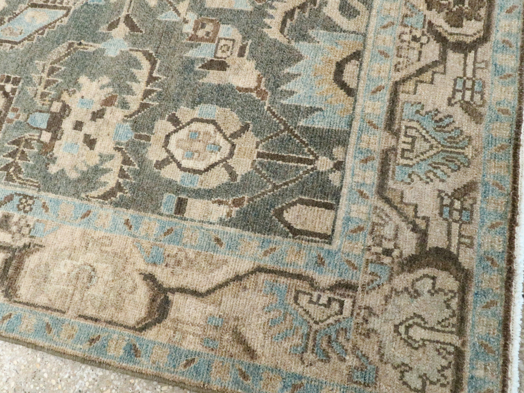 Vintage Persian Malayer Accent Rug, No.28624 - Galerie Shabab
