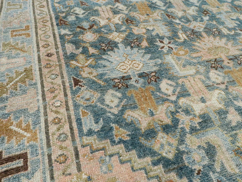 Vintage Persian Malayer Accent Rug, No.28626 - Galerie Shabab