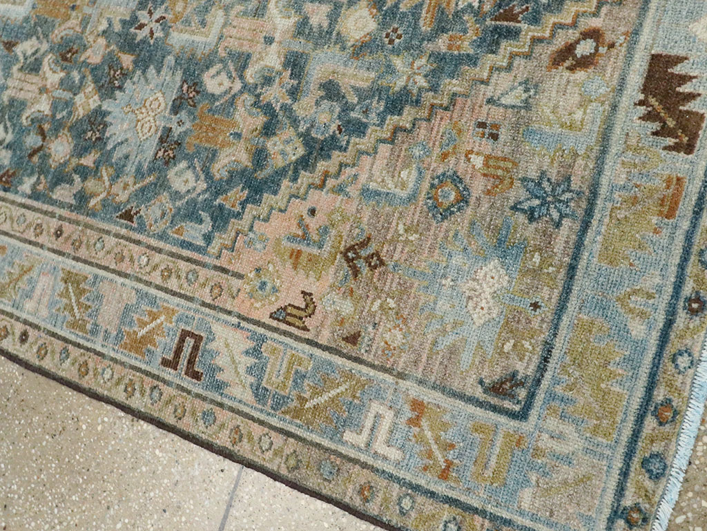 Vintage Persian Malayer Accent Rug, No.28626 - Galerie Shabab