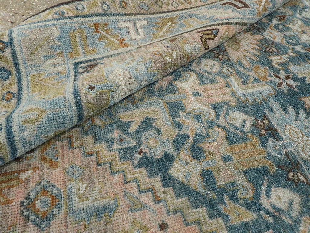 Vintage Persian Malayer Accent Rug, No.28626 - Galerie Shabab