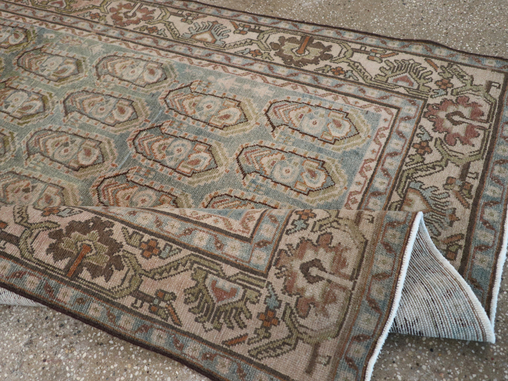 Vintage Persian Malayer Accent Rug, No.28627 - Galerie Shabab