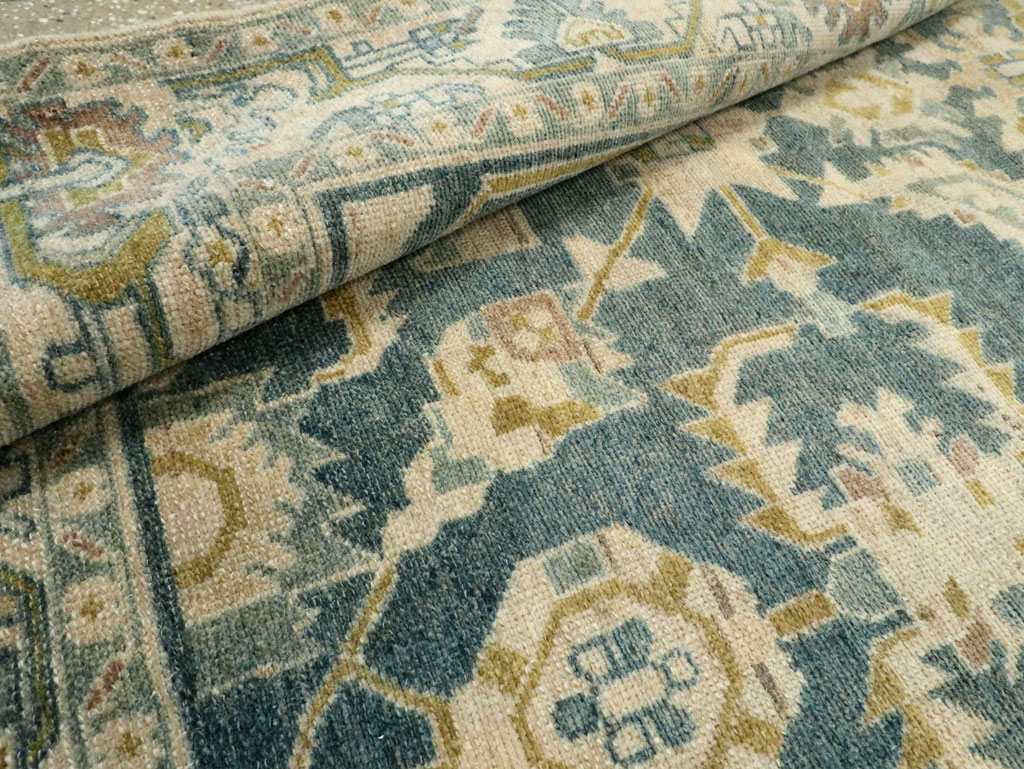 Vintage Persian Malayer Accent Rug, No.28630 - Galerie Shabab