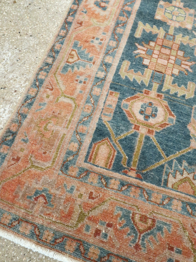 Vintage Persian Malayer Accent Rug, No.28631 - Galerie Shabab