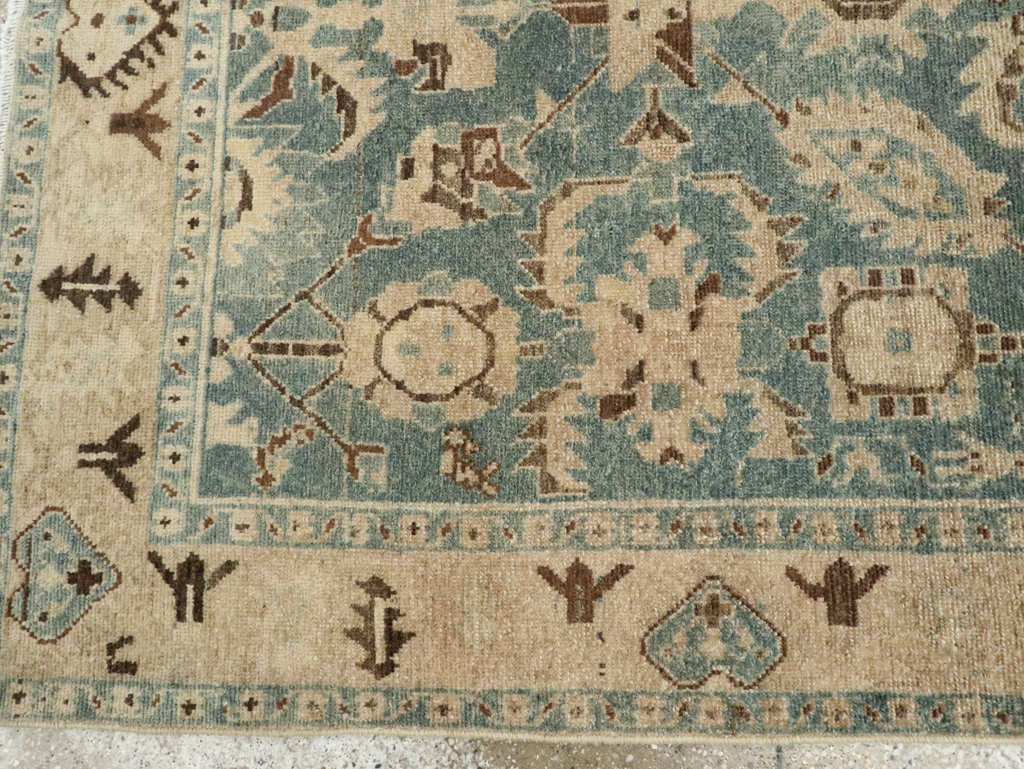 Vintage Persian Malayer Accent Rug, No.28632 - Galerie Shabab