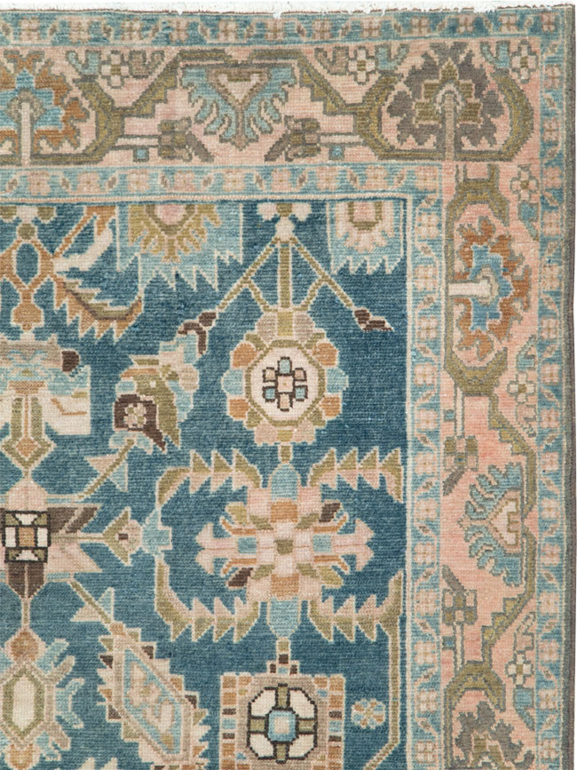 Vintage Persian Malayer Accent Rug, No.28634 - Galerie Shabab