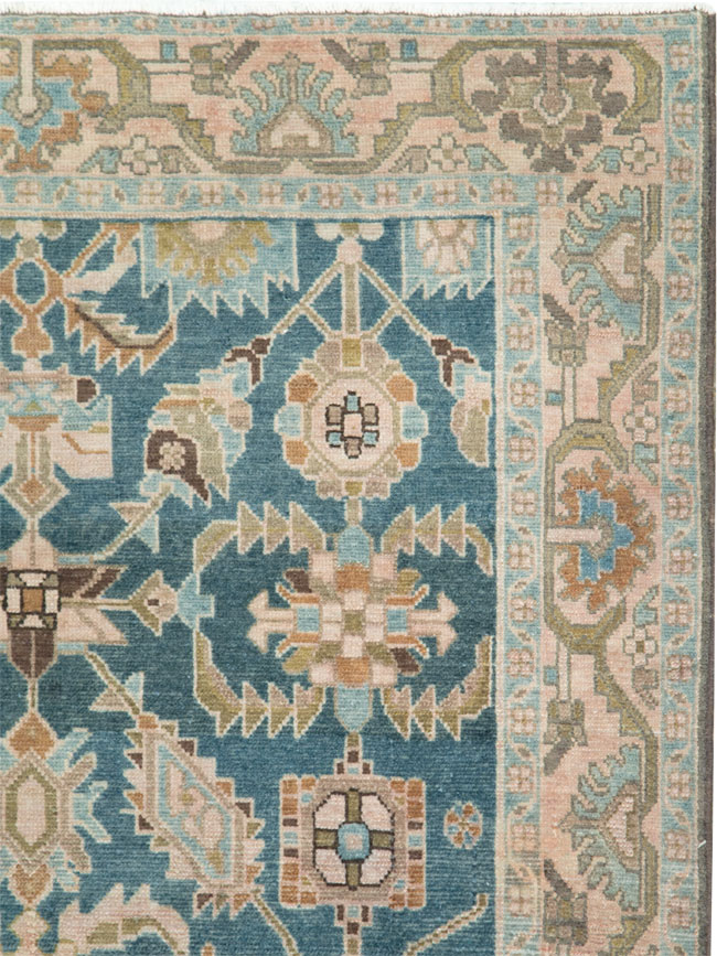 Vintage Persian Malayer Accent Rug, No.28634 - Galerie Shabab
