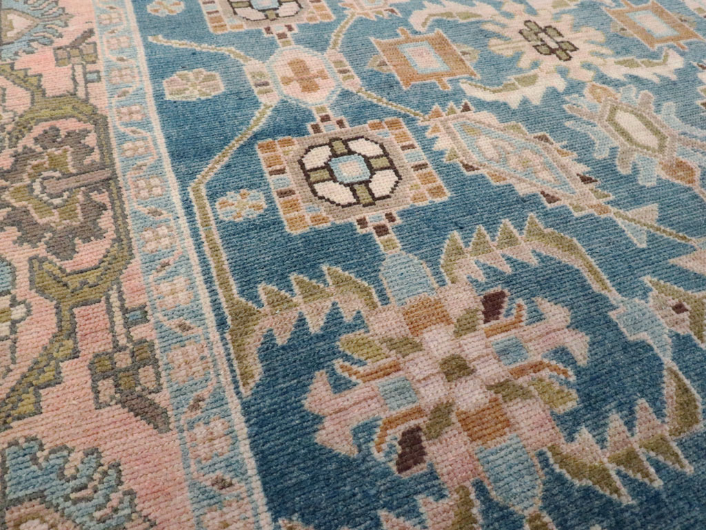 Vintage Persian Malayer Accent Rug, No.28634 - Galerie Shabab