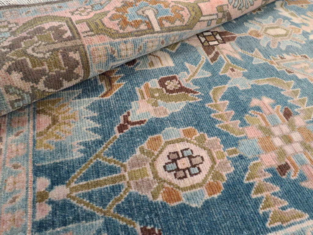 Vintage Persian Malayer Accent Rug, No.28634 - Galerie Shabab