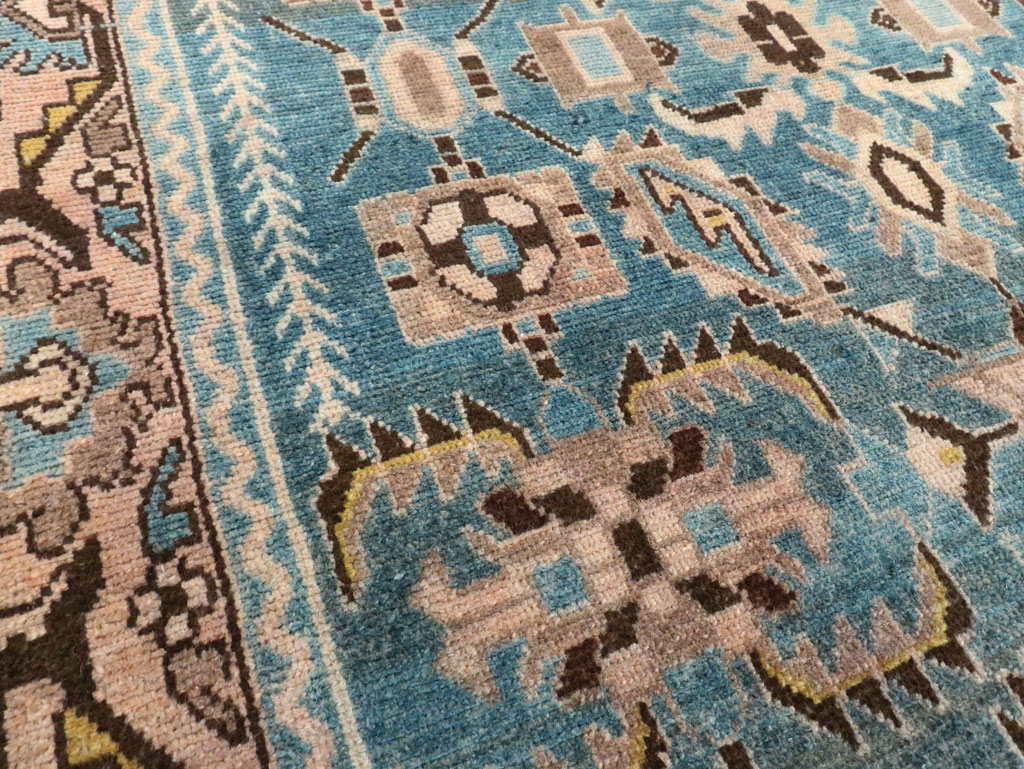 Vintage Persian Malayer Accent Rug, No.28635 - Galerie Shabab