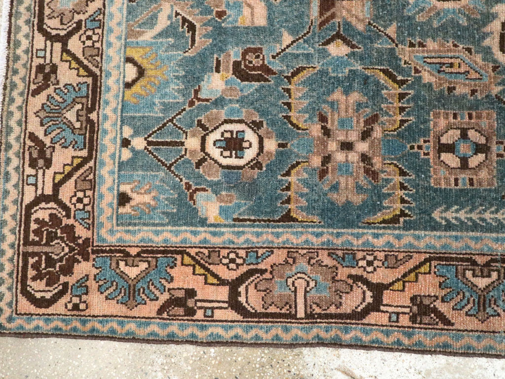 Vintage Persian Malayer Accent Rug, No.28635 - Galerie Shabab