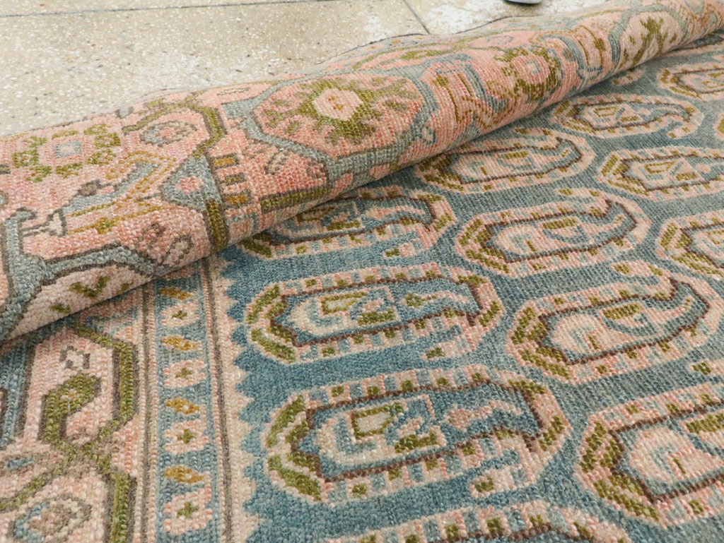 Vintage Persian Malayer Accent Rug, No.28636 - Galerie Shabab