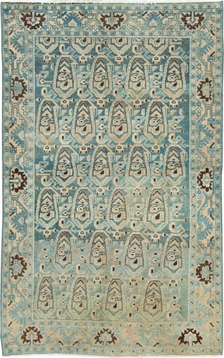Vintage Persian Malayer Rug, No.28639 - Galerie Shabab