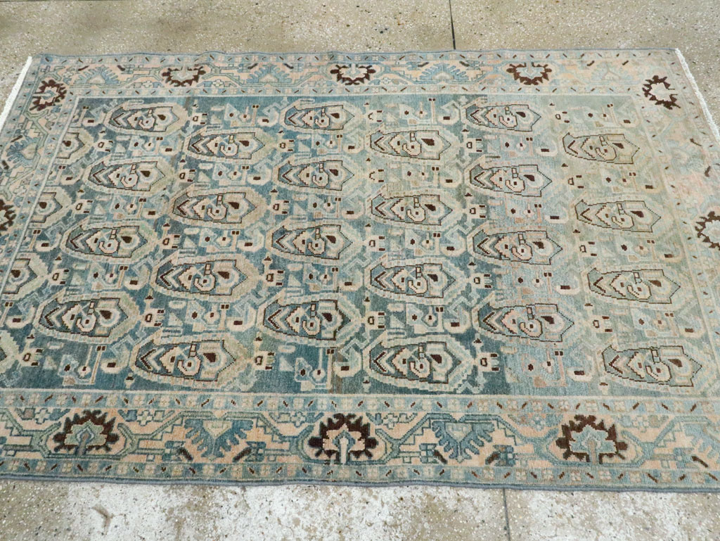 Vintage Persian Malayer Rug, No.28639 - Galerie Shabab