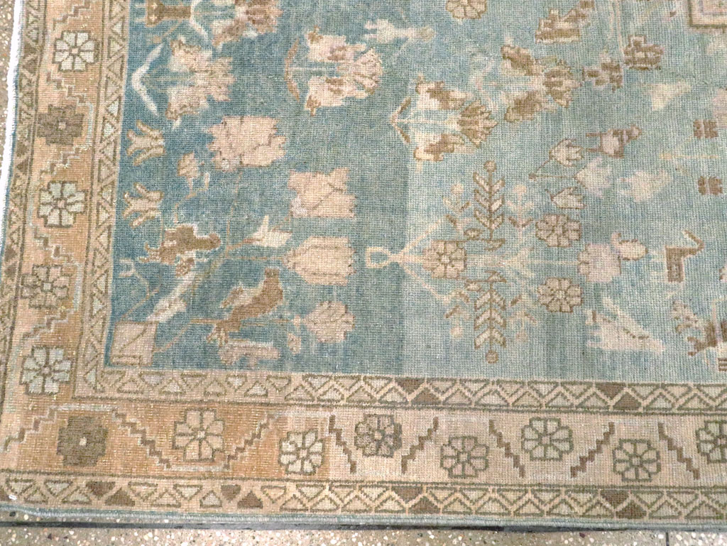 Vintage Persian Malayer Accent Rug, No.28644 - Galerie Shabab