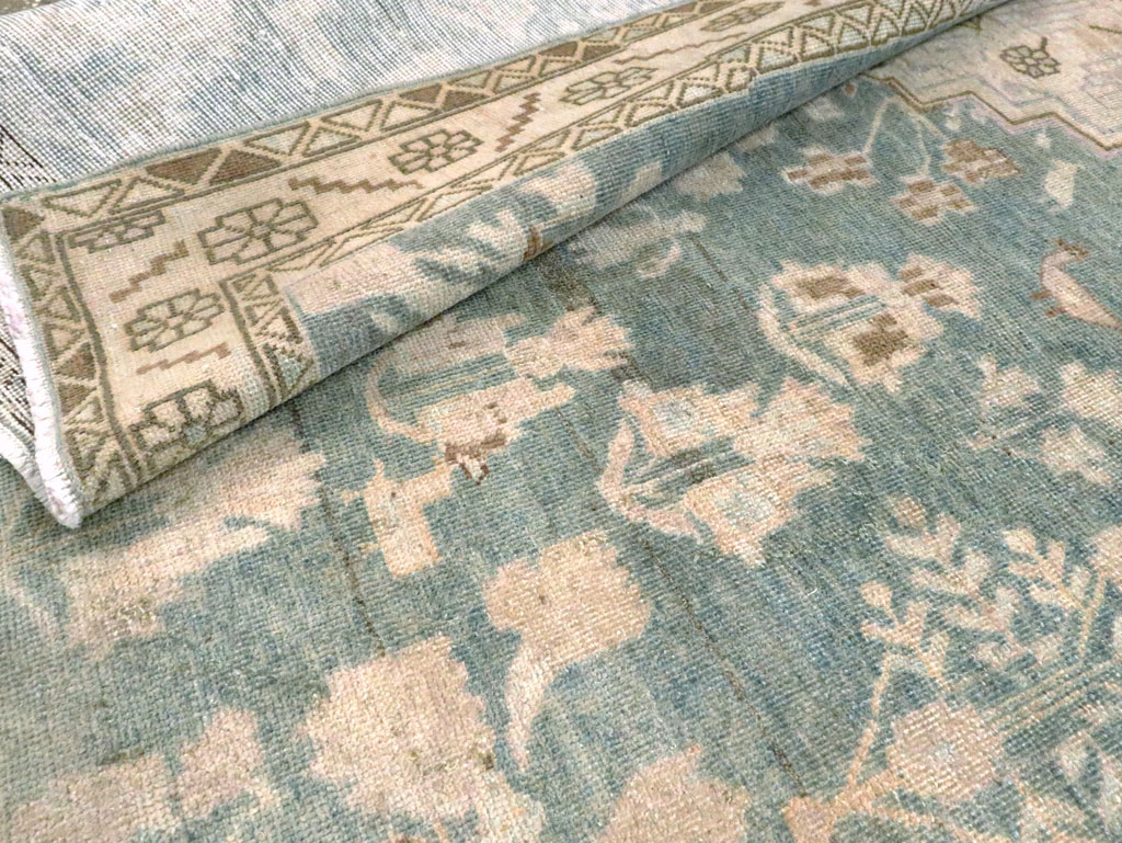 Vintage Persian Malayer Accent Rug, No.28644 - Galerie Shabab