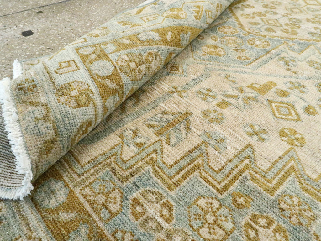 Vintage Persian Malayer Accent Rug, No.28645 - Galerie Shabab