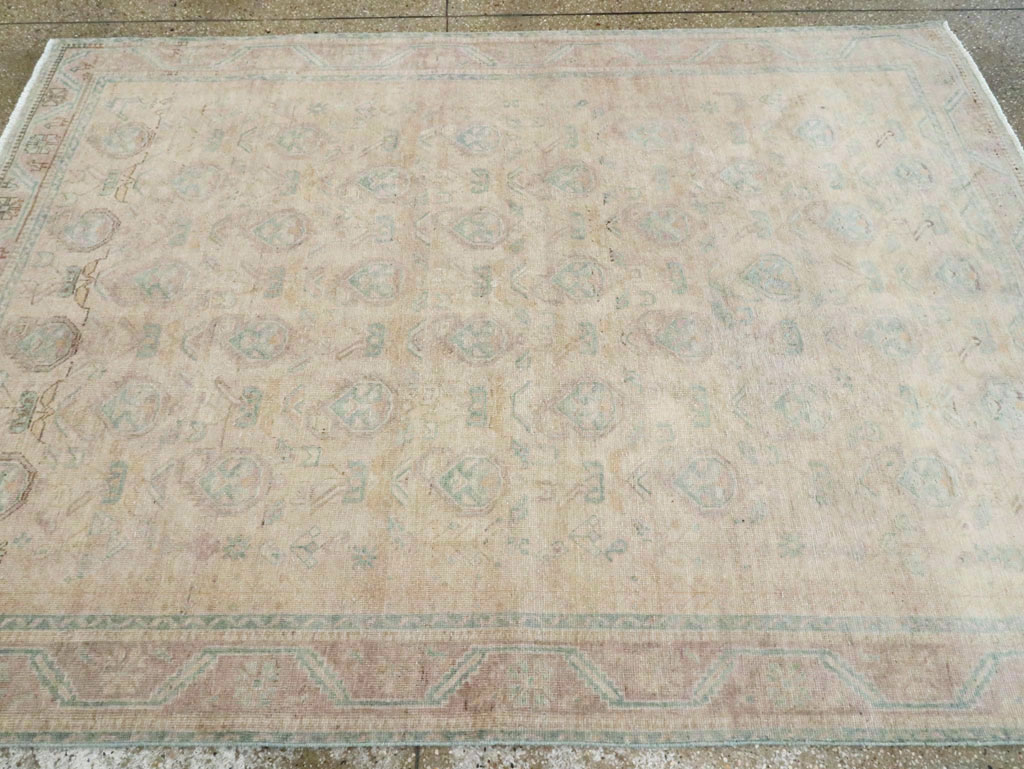 Vintage Persian Afshar Accent Rug, No.28647 - Galerie Shabab