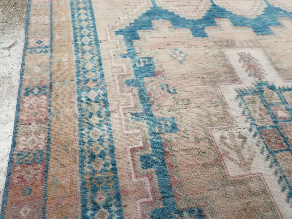 Vintage Persian Afshar Tribal Accent Rug, No.28649 - Galerie Shabab