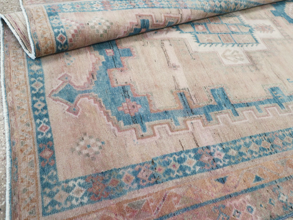 Vintage Persian Afshar Tribal Accent Rug, No.28649 - Galerie Shabab