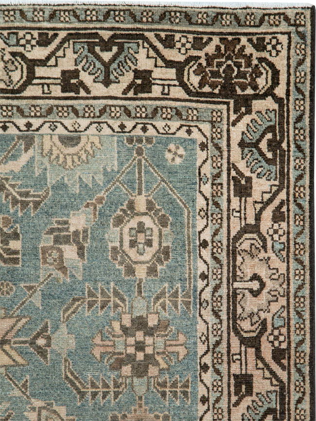 Vintage Persian Malayer Accent Rug, No.28650 - Galerie Shabab