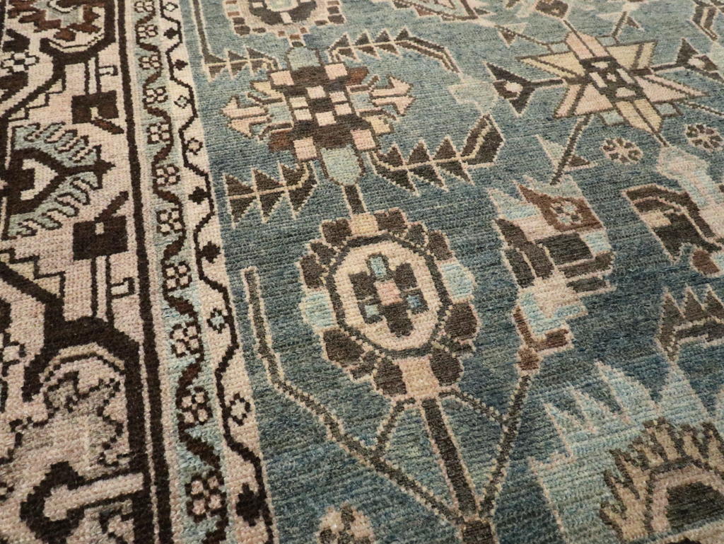 Vintage Persian Malayer Accent Rug, No.28650 - Galerie Shabab