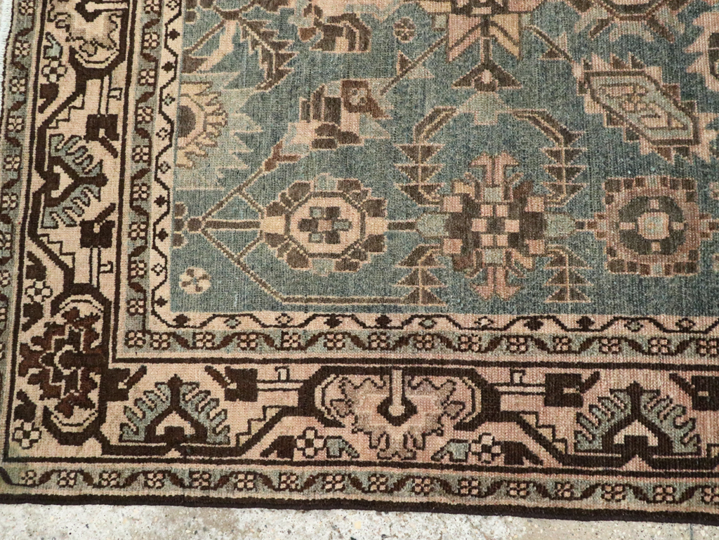 Vintage Persian Malayer Accent Rug, No.28650 - Galerie Shabab