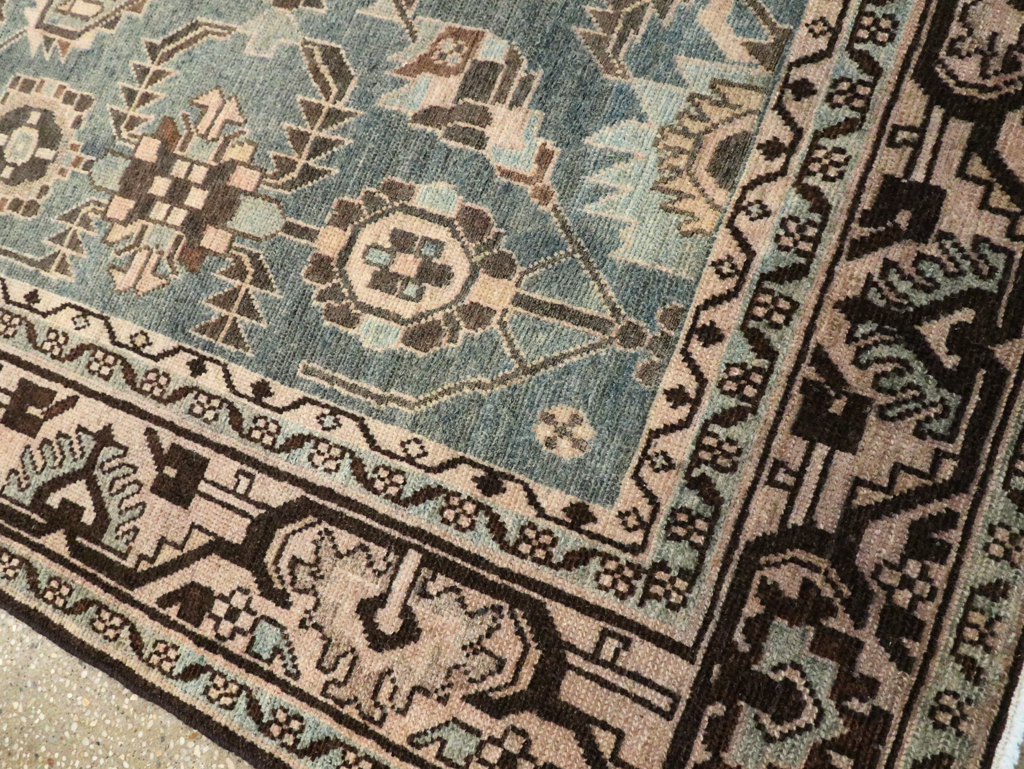 Vintage Persian Malayer Accent Rug, No.28650 - Galerie Shabab