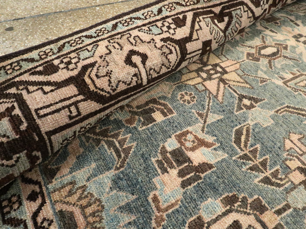 Vintage Persian Malayer Accent Rug, No.28650 - Galerie Shabab