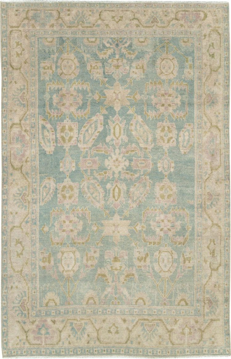 Vintage Persian Malayer Accent Rug, No.28651 - Galerie Shabab