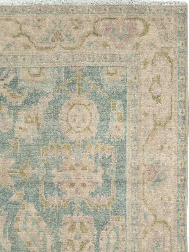 Vintage Persian Malayer Accent Rug, No.28651 - Galerie Shabab