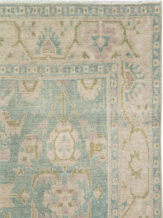 Vintage Persian Malayer Accent Rug, No.28651 - Galerie Shabab