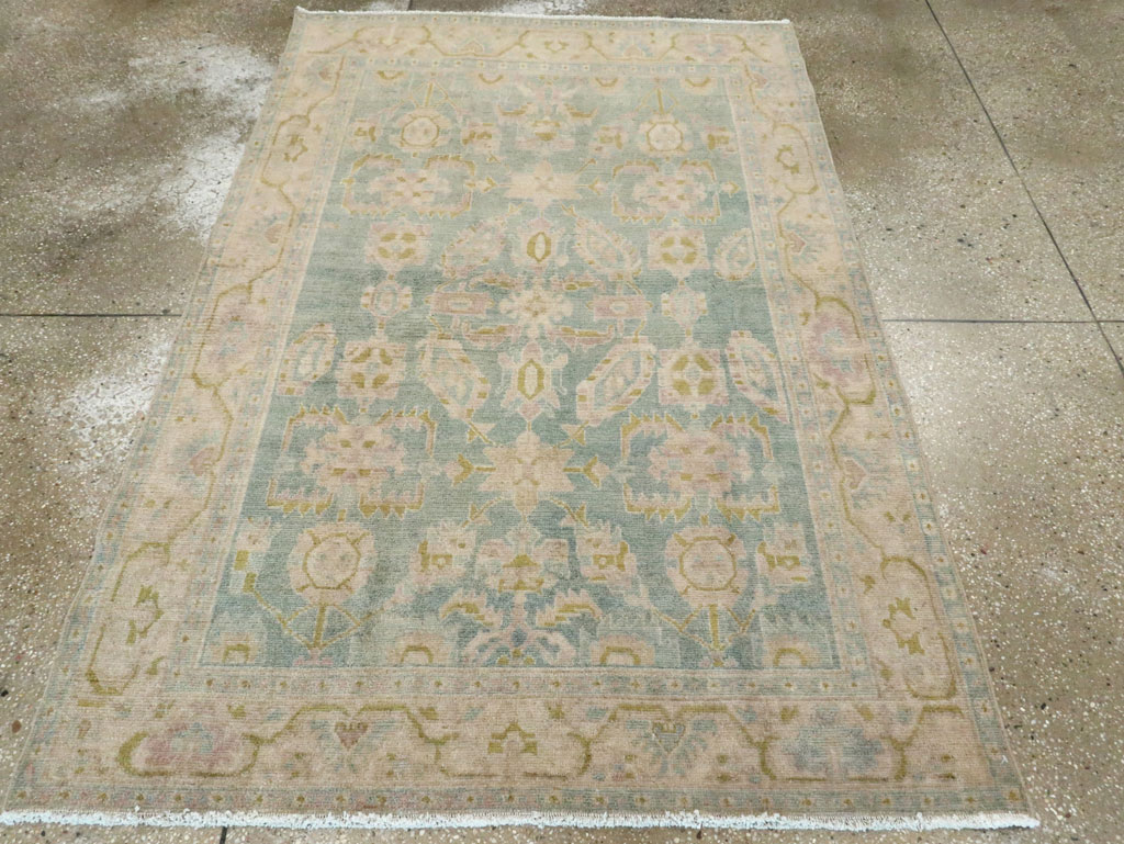 Vintage Persian Malayer Accent Rug, No.28651 - Galerie Shabab