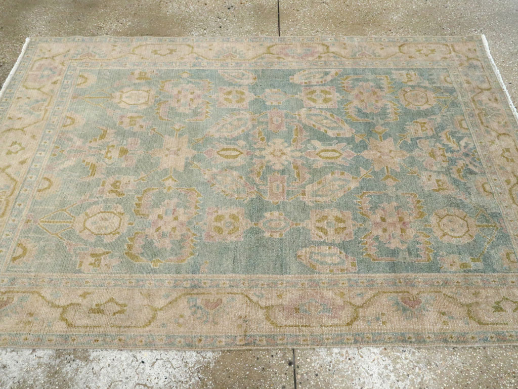 Vintage Persian Malayer Accent Rug, No.28651 - Galerie Shabab