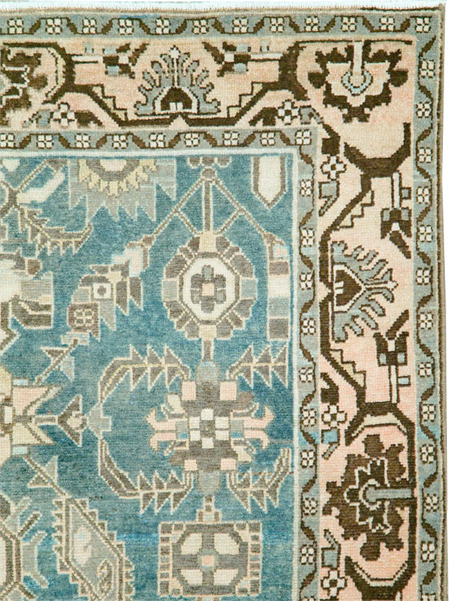 Vintage Persian Malayer Accent Rug, No.28652 - Galerie Shabab