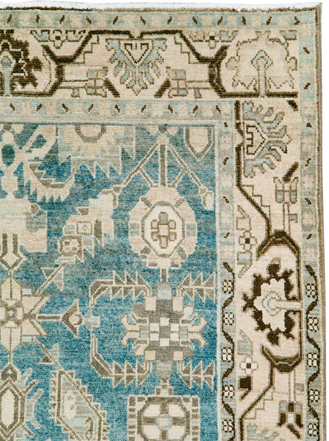 Vintage Persian Malayer Accent Rug, No.28652 - Galerie Shabab