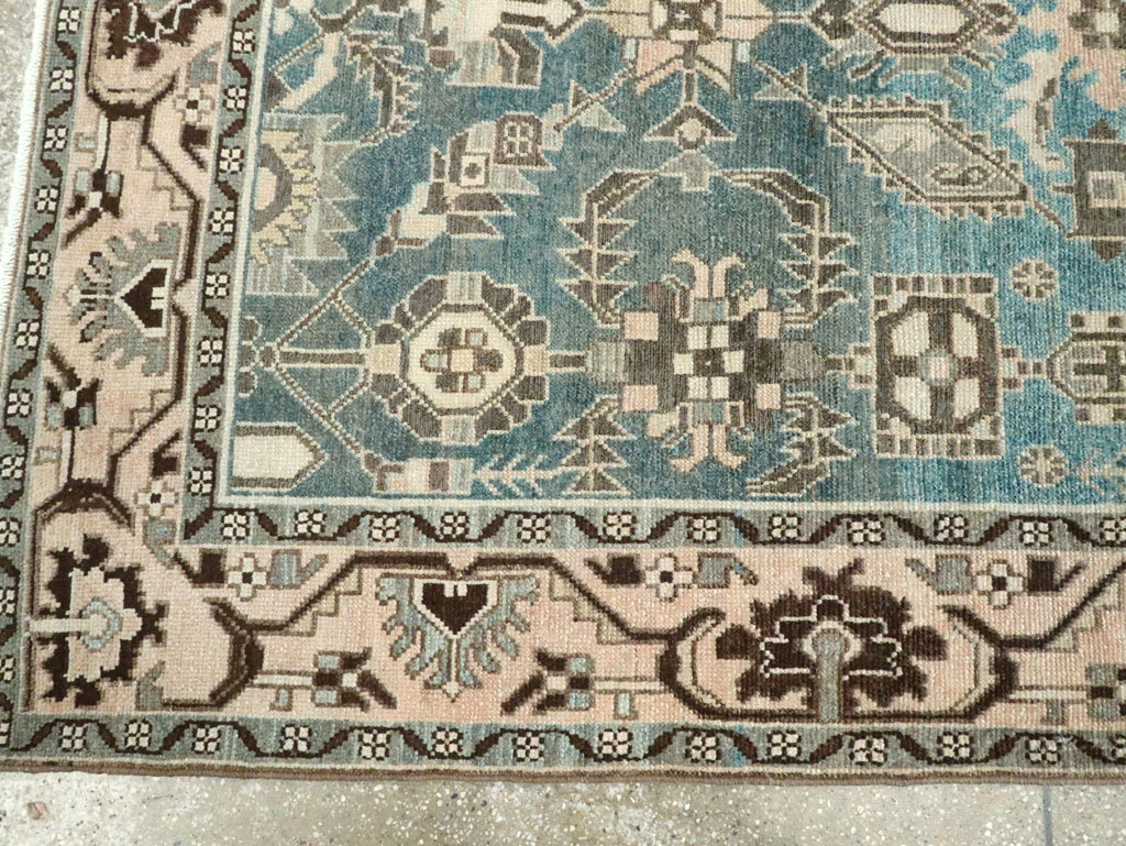 Vintage Persian Malayer Accent Rug, No.28652 - Galerie Shabab