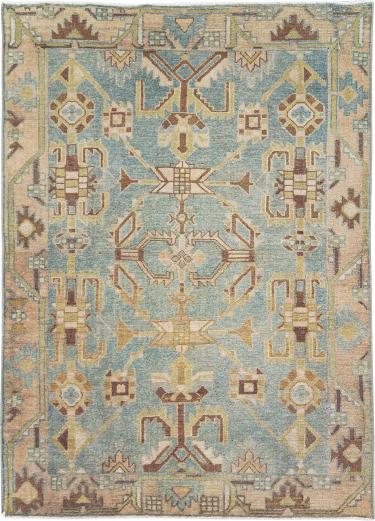 Vintage Persian Malayer Rug, No.28655 - Galerie Shabab