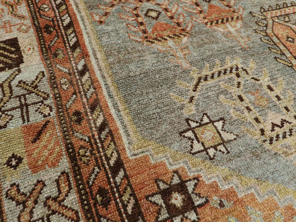 Antique Persian Malayer Accent Rug, No.28658 - Galerie Shabab