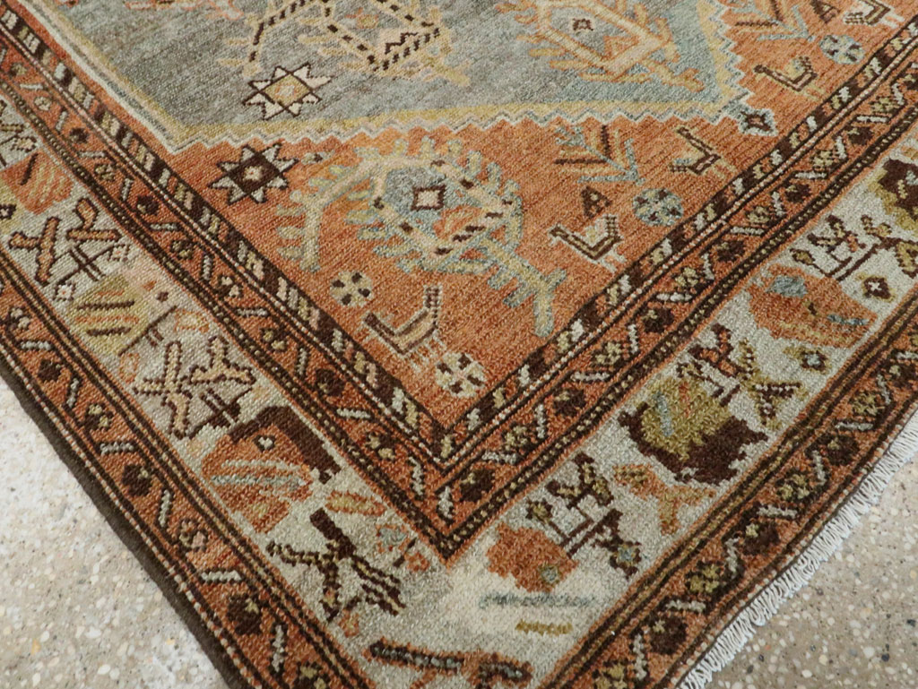 Antique Persian Malayer Accent Rug, No.28658 - Galerie Shabab
