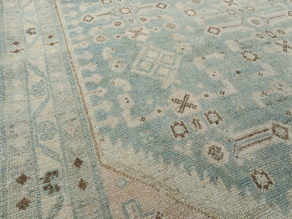 Vintage Persian Malayer Accent Rug, No.28660 - Galerie Shabab