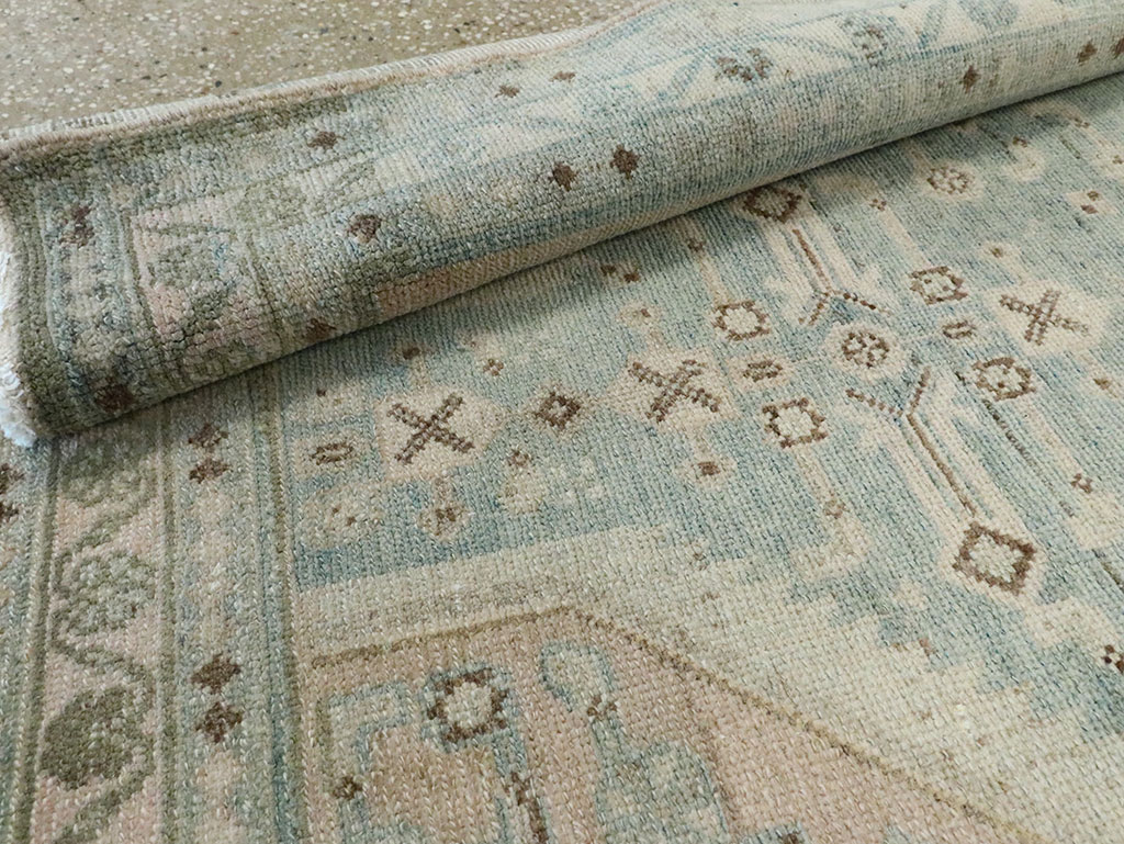 Vintage Persian Malayer Accent Rug, No.28660 - Galerie Shabab