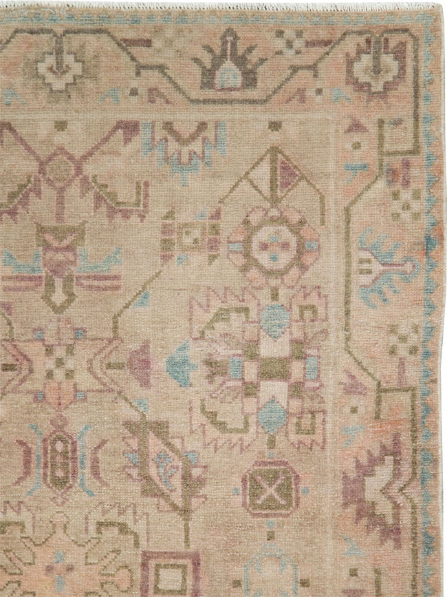 Vintage Persian Malayer Rug, No.28664 - Galerie Shabab