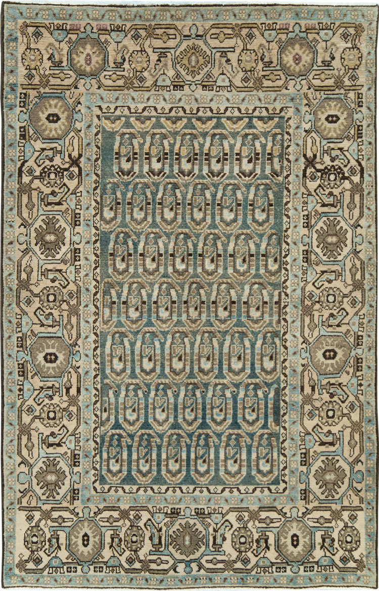 Vintage Persian Malayer Rug, No.28666 - Galerie Shabab