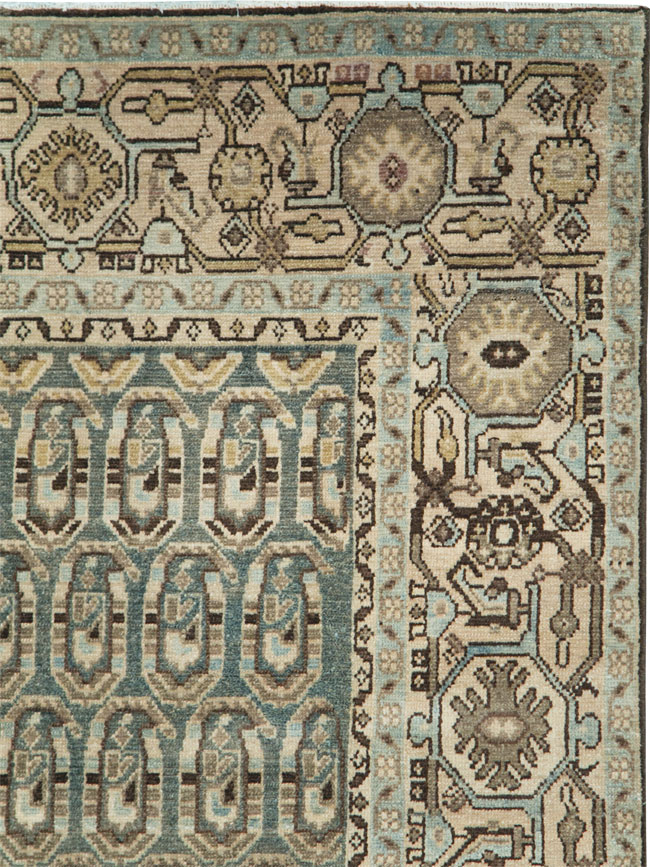 Vintage Persian Malayer Rug, No.28666 - Galerie Shabab