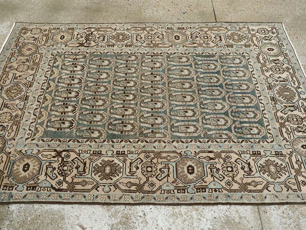 Vintage Persian Malayer Rug, No.28666 - Galerie Shabab