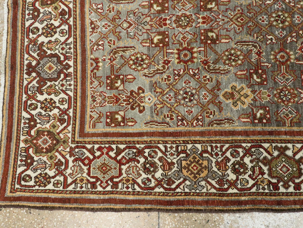 Vintage Persian Malayer Carpet, No.28667 - Galerie Shabab