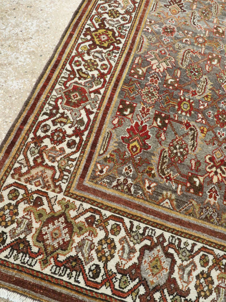 Vintage Persian Malayer Carpet, No.28667 - Galerie Shabab