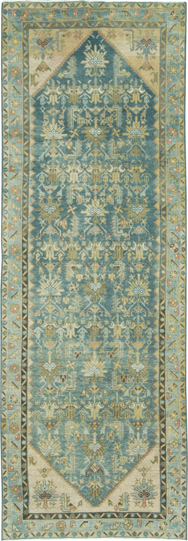 Vintage Persian Malayer Runner, No.28668 - Galerie Shabab