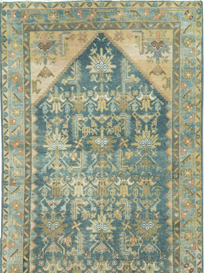 Vintage Persian Malayer Runner, No.28668 - Galerie Shabab