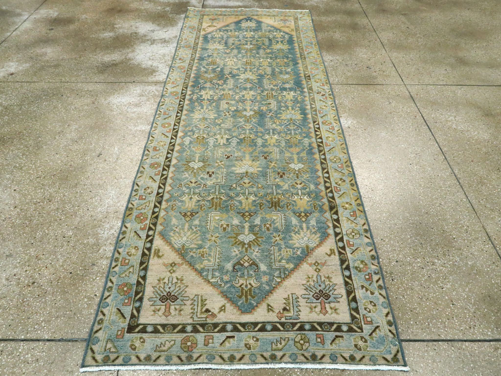 Vintage Persian Malayer Runner, No.28668 - Galerie Shabab